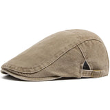 Heren Vintage Denim Baret - Retro Stijl - Casual Elegantie