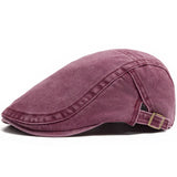 Heren Vintage Denim Baret - Retro Stijl - Casual Elegantie