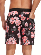Heren Zwembroek | Tropisch Flamingo Design | Sneldrogend
