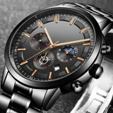 Robuste Stalen Militaire Horloge - SteeleX