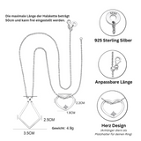 Ringhouder-Hart-Halsketting – Amelina
