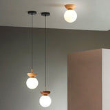 Hikari Plafondlamp – Minimalistisch Japans Design met LED & Hout