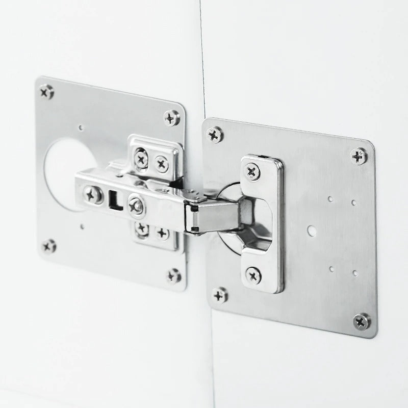 Scharniermontageplaten | De perfecte oplossing voor al uw scharnierproblemen! - 4 stuks
