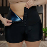 Hoge Taille Sauna-Zweetbroek met Taille-Trainer - SweatSculpt