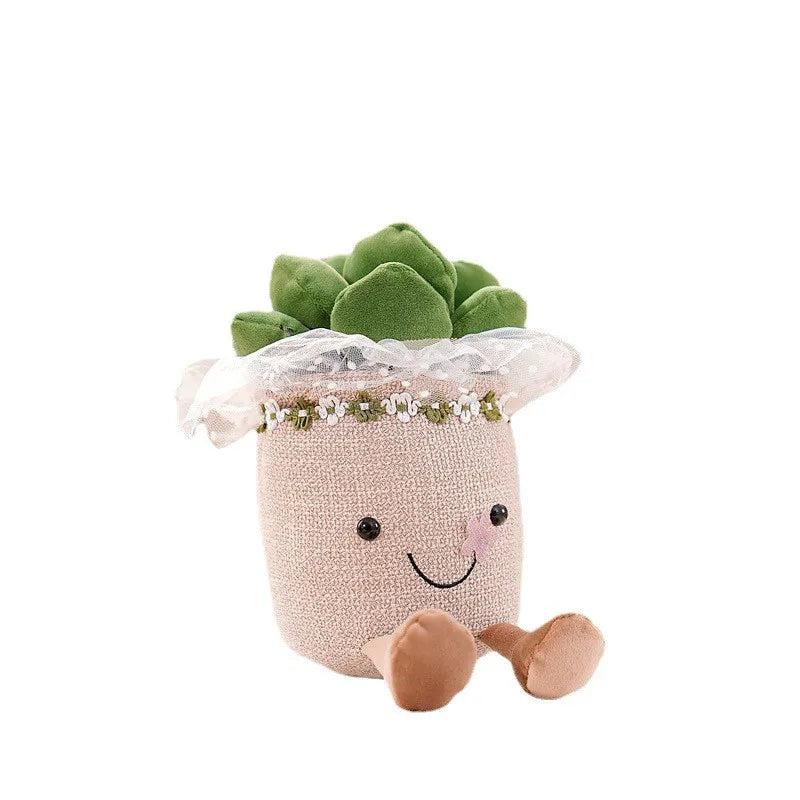 Lustige Bloemen Pluchefiguur - BloomBuddy