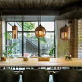 Stijlvolle Scandinavische Plafondlamp van Hout - NordLuna