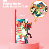 Voelboek - Hoog Contrast Baby Speelgoed 6-12 Maanden