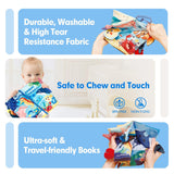 Voelboek - Hoog Contrast Baby Speelgoed 6-12 Maanden