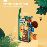 Voelboek - Hoog Contrast Baby Speelgoed 6-12 Maanden