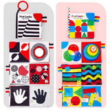 Voelboek - Hoog Contrast Baby Speelgoed 6-12 Maanden