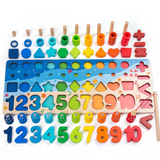 Montessori Houten Speelbord | Ontwikkelvaardigheden Baby & Peuter