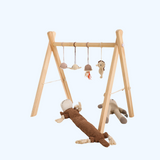 Houten Speelgym - Educatief Baby Speelgoed | Milieuvriendelijk