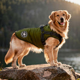 Hondencape voor de Winter | Wintercape voor Honden | Hondjas met Harnas | VachtCape