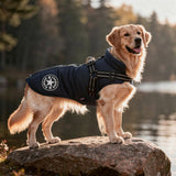 Hondencape voor de Winter | Wintercape voor Honden | Hondjas met Harnas | VachtCape