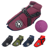 Hondencape voor de Winter | Wintercape voor Honden | Hondjas met Harnas | VachtCape