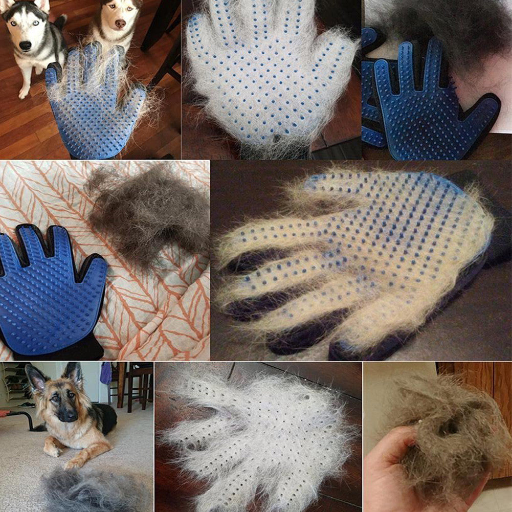 Vachtverzorgingshandschoen voor honden en katten - GroomGlove