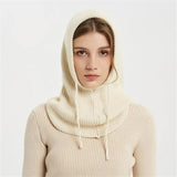 Klassieke Cashmere Gebreide Beanie voor Koud Weer