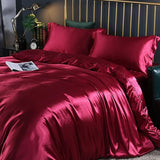 LuxurySet - Beddengoed Zijde/Satijn, Dekbedset