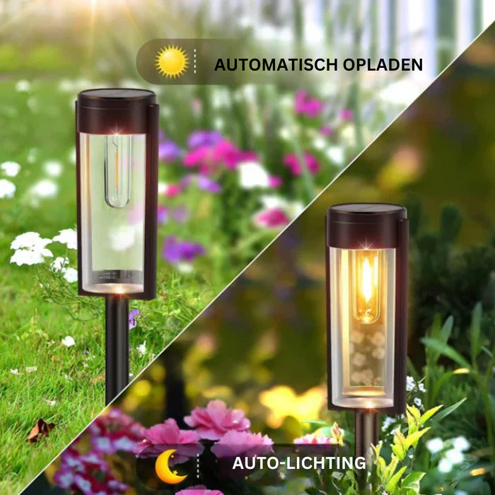 Moderne & Luxe Solar Tuinverlichting - LumiPath