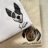 PetMemories | Op maat gemaakte geborduurde hoodie ter nagedachtenis aan je huisdier