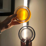 Moderne Dimple Glas LED Wandlamp
