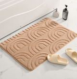 Geometrische Antislip Badkamermat – Comfortabel en Stijlvol voor jouw Badkamer