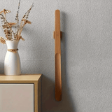 StepGlide - Lange schoenlepel met gebogen punt en magnetische wandsteun