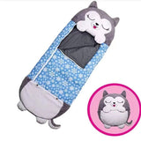 SnoozeBuddy | Pluche Slaapzak en Knuffel in Eén