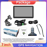 7" Auto- en Vrachtwagen GPS Navigatiesysteem met Real-Time Verkeer