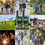 Walkietalkies Kinderen | 22 Kanalen | 5 km Bereik | Groene Camo