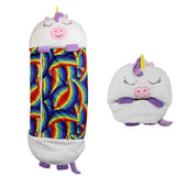 SnoozeBuddy | Pluche Slaapzak en Knuffel in Eén