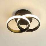 Moderne LED plafondlamp kroonluchter – geometrische armatuur in moderne stijl