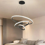 Designer LED hanglamp kroonluchter – moderne 3D ringvorm