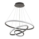 Designer LED hanglamp kroonluchter – moderne 3D ringvorm