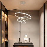 Designer LED hanglamp kroonluchter – moderne 3D ringvorm