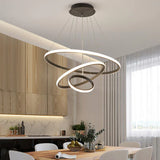 Designer LED hanglamp kroonluchter – moderne 3D ringvorm