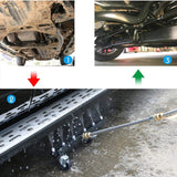 Chassis-Reiniger STEELJETTA | Van roestvrij staal | Voor hogedrukreinigers | Effectieve onderbodenreiniging