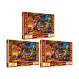 Kerstpuzzel Adventskalender - 24 Dagen Aftellen