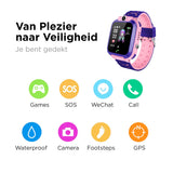 JuniorSafe GPS Smartwatch - Veiligheid & Spelplezier