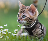 Kattentuigje met Lijn - Veiligheid & Comfort voor Avonturen