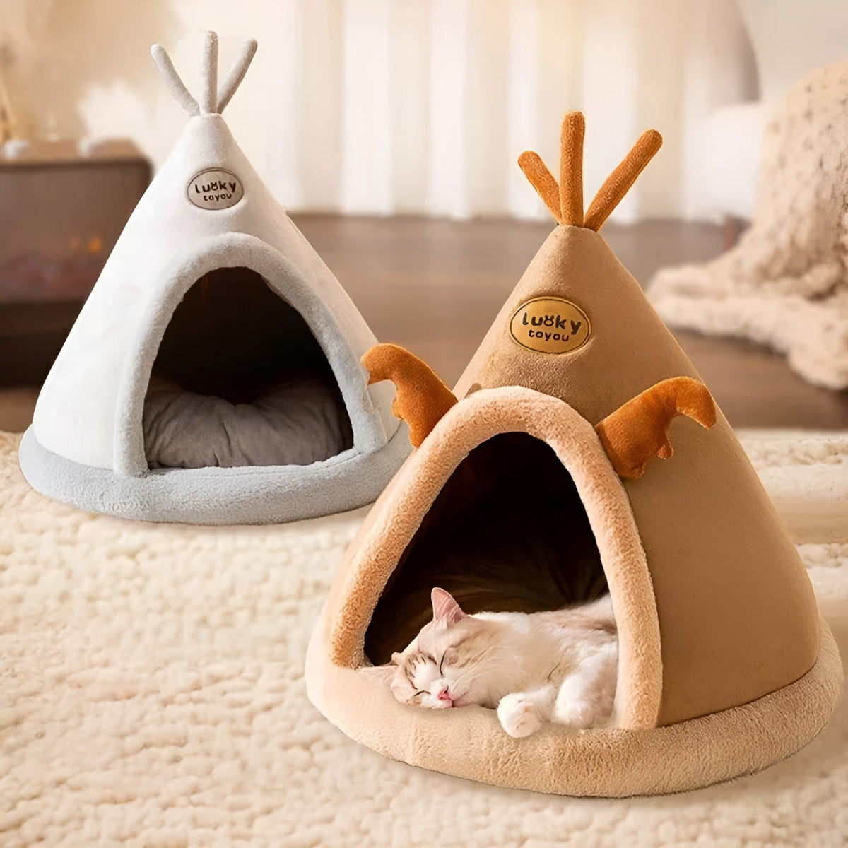 Kuscheltent voor Huisdieren – PurrPalace