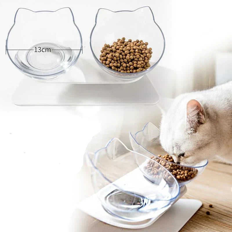 Verhoogd Voedertstation voor Katten - ErgoBowl