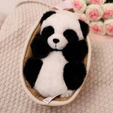 Pluche Panda met Afneembare Mand – zacht gevuld & decoratief – 20 cm