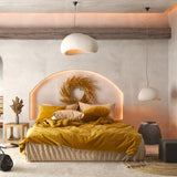 Wasabi Bordeaux Hanglamp | Dimbare hanglamp in glas- en metaalontwerp