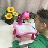 LED-tekenprojector met muziek voor creatieve kinderen – ArtBuddy