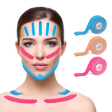 Kinesiologietape voor Gezicht en Hals – DermaTape