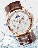 Klassiek waterdicht horloge voor mannen - Elegantie en kwaliteit