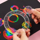 Klassieke Spirograaf Tekenset - Ultieme Creativiteit voor Kinderen