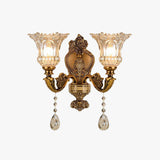 Vintage Gouden Wandlamp – Aureo