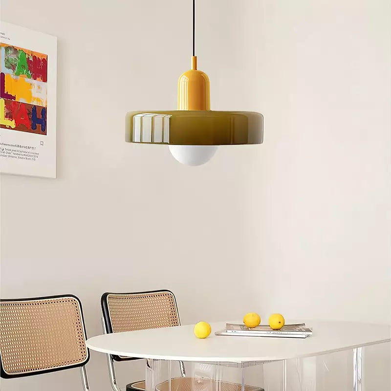 Kleurrijke Hanglamp | Bauhaus Stijl | Artistiek Design